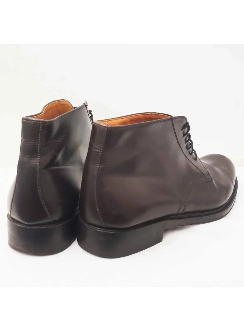 Premiata Men's Brown Leather Chukka Ankle Boots Dress  Shoes Italy UK 10 / US 11